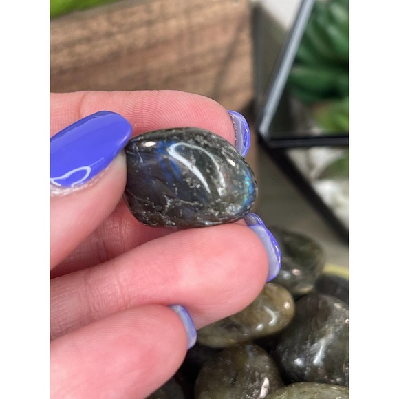 Labradorite Tumbled Stone Crystal Intuitively Chosen Large - Picture 7 of 7